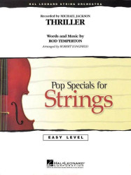 Michael Jackson: Thriller (snadné noty pro smyčcový orchestr, party, partitura)