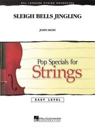 Sleigh Bells Jingling (snadné noty pro smyčcový orchestr, party, partitura)