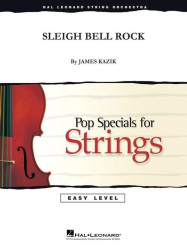 Sleigh Bell Rock (snadné noty pro smyčcový orchestr, party, partitura)