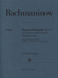 Sergej Rachmaninov: Paganini Rhapsody Opus 43 (noty na čtyřruční klavír)