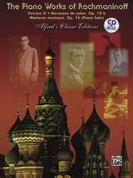 Sergej Rachmaninov: The Piano Works of Rachmaninoff, Volume III (noty na klavír)(+audio)