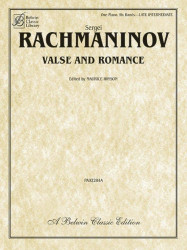 Sergej Rachmaninov: Valse and Romance (noty pro šestiruční klavír)