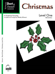 Schaum Short & Sweet: Christmas - Level 1 (noty na klavír)