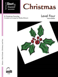 Schaum Short & Sweet: Christmas - Level 4 (noty na klavír)