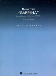 John Williams: Theme from Sabrina (noty na housle, klavír)