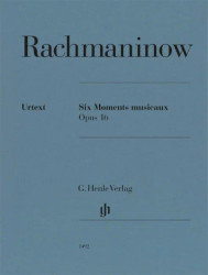 Sergej Rachmaninov: Six Moments Musicaux Op. 16 (noty na klavír)