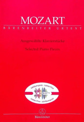 Wolfgang Amadeus Mozart: Selected Piano Pieces (noty na klavír)