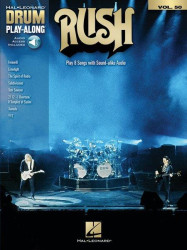 Drum Play-Along Volume 50: Rush (noty na bicí)(+audio)