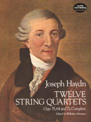 Joseph Haydn: Twelve String Quartets (noty, partitura)