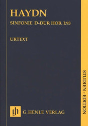 Joseph Haydn: Symphony D major Hob. I:93 (noty, partitura)