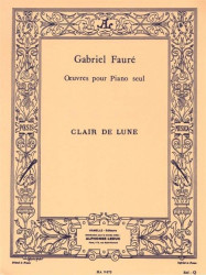 Gabriel Fauré: Clair De Lune Op.46 No.2 (noty na klavír)