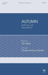 Ola Gjeilo: Autumn - SATB (noty na sborový zpěv, klavír) - SADA 5 ks
