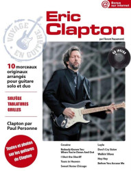 Voyage en Guitare: Eric Clapton (noty, tabulatury na kytaru)(+audio)
