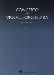 John Williams: Concerto for Viola and Orchestra (noty na violu, klavír)