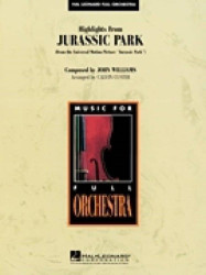 John Williams: Highlights from Jurassic Park (noty pro symfonický orchestr, partitura)