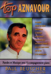 Charles Aznavour: Top Aznavour (noty na klavír, zpěv, akordy)