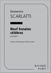 Domenico Scarlatti: Neuf Sonates Celebres (noty na klavír)