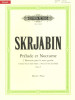 Alexander Skrjabin: Prelude And Nocturne Op.9 - Left Hand (noty na levoruký klavír)
