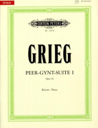 Edvard Grieg: Peer Gynt Suite 1 Op.46 (noty na klavír)