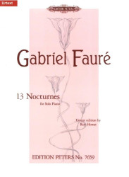 Gabriel Fauré: 13 Nocturnes (noty na klavír)