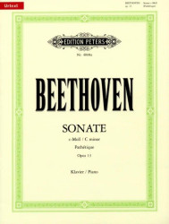 Ludwig van Beethoven: Sonata In C Minor Op.13 (noty na klavír)