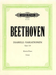 Ludwig van Beethoven: Diabelli Variationen Op.120 (noty na klavír)