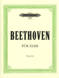 Ludwig van Beethoven: Für Elise (noty na klavír)