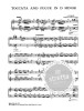Johann Sebastian Bach: Toccata And Fugue In D Minor (noty na klavír)