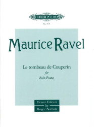 Maurice Ravel: Le Tombeau De Couperin (noty na klavír)