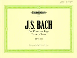 Johann Sebastian Bach: The Art of Fugue BWV 1080 (noty na varhany)