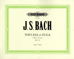Johann Sebastian Bach: Toccate & Fuge D BWV 565 (noty na varhany)