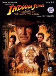 Indiana Jones and The Kingdom Of The Crystal Skull (noty na tenorsaxofon)(+audio)