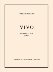 Ennio Morricone: Vivo (noty na housle, violu, violoncello)