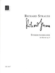 Richard Strauss: Stimmungsbilder Op.9 (noty na klavír)