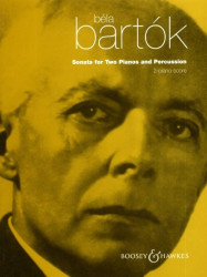 Béla Bartók: Sonate (noty na čtyřruční klavír, perkuse)