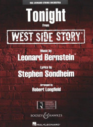 Leonard Bernstein: Tonight from West Side Story (noty pro smyčcový orchestr, party, partitura)