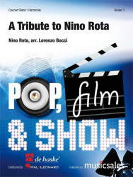 A Tribute to Nino Rota (noty pro žesťový dechový orchestr, party, partitura)