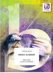 Police Academy / Policejní akademie (noty pro fanfárový orchestr, party, partitura)