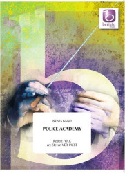 Police Academy / Policejní akademie (noty pro žesťový dechový orchestr, party, partitura)