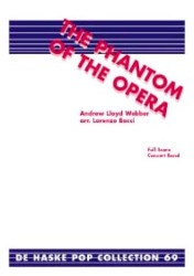 The Phantom of the Opera (noty pro koncertní orchestr, party, partitura)