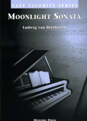 Ludwig van Beethoven: Moonlight Sonata (noty na snadný klavír)