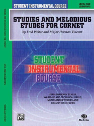 Major Herman Vincent: Studies and Melodious Etude 1 (noty na kornet, trubku)