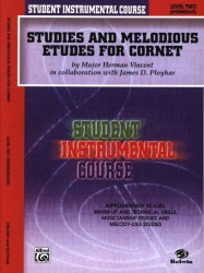 Major Herman Vincent: Studies and Melodious Etude 2 (noty na kornet, trubku)