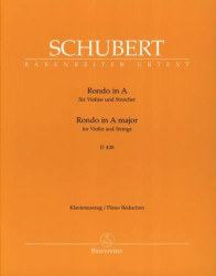 Franz Schubert: Rondo In A Major D.438 (noty na housle, klavír)