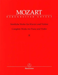 W.A. Mozart: Complete Works For Violin And Piano 2 (noty na housle, klavír)