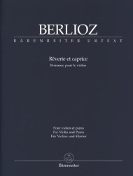 Hector Berlioz: Reverie et caprice (noty na housle, klavír)