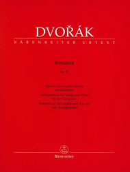 Antonín Dvořák: Romance Op.11 (noty na housle, klavír)