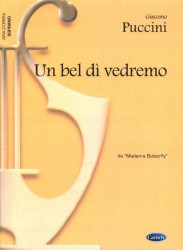 Giacomo Puccini: Un bel di vedremo, da Madame Butterfly (noty na klavír, zpěv, soprán)