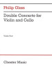 Philip Glass: Double Concerto for Violin and Cello (noty na housle, part)