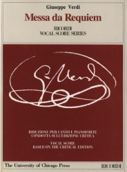 Giuseppe Verdi: Messa da Requiem - Latin (noty na klavír, zpěv)